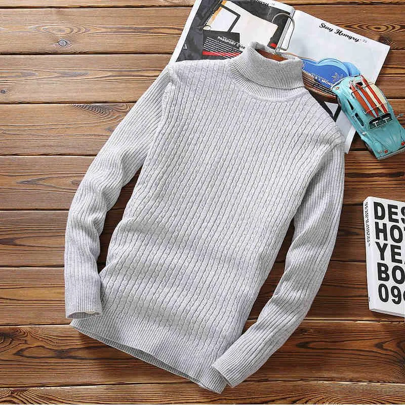 Men's Casual Turtleneck Sweater