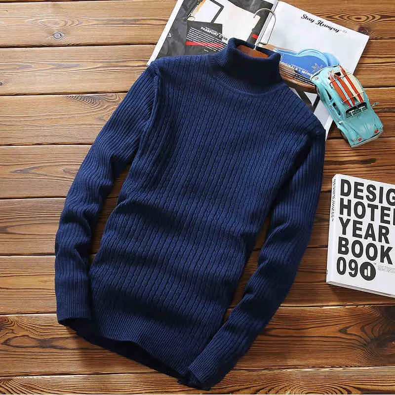 Men's Casual Turtleneck Sweater