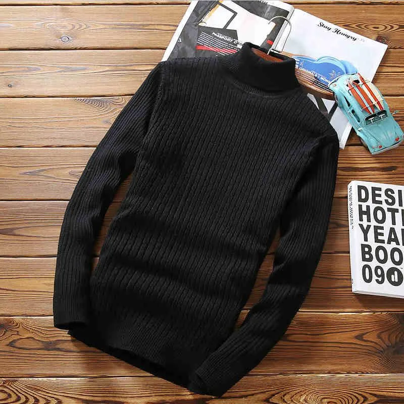 Men's Casual Turtleneck Sweater