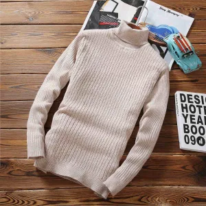Men's Casual Turtleneck Sweater