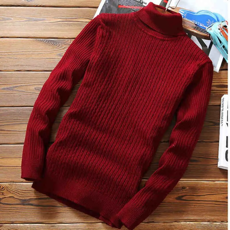 Men's Casual Turtleneck Sweater