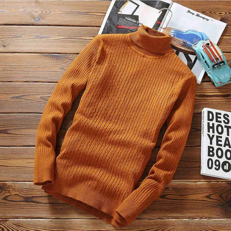 Men's Casual Turtleneck Sweater