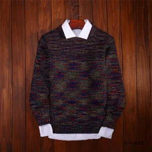 Men's Multi Colored Sweater
