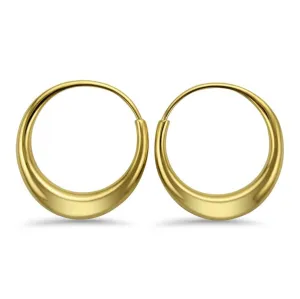 Michael Good 18k Yellow Gold Mini Round Hoop Earrings