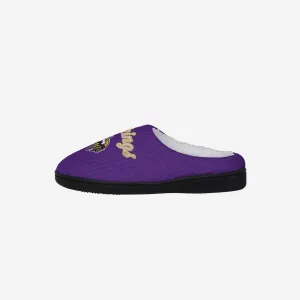 Minnesota Vikings Womens Sherpa Lined Memory Foam Slipper
