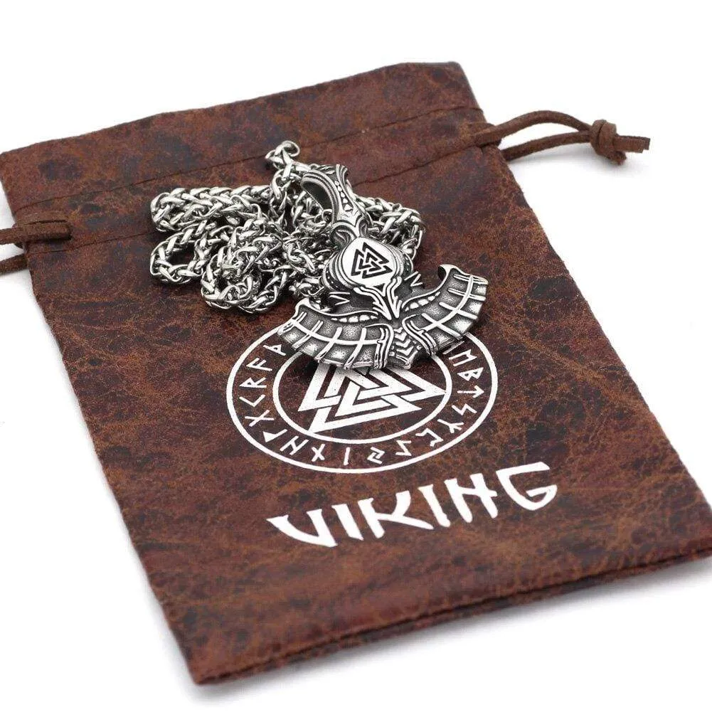 Mjolnir Valknut King Chain