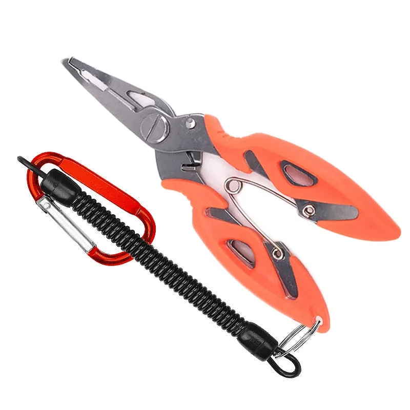 Multifunction Fishing Plier Scissor Braid Line Lure Cutter Hook Remover Fishing Accessories Tackle Tool
