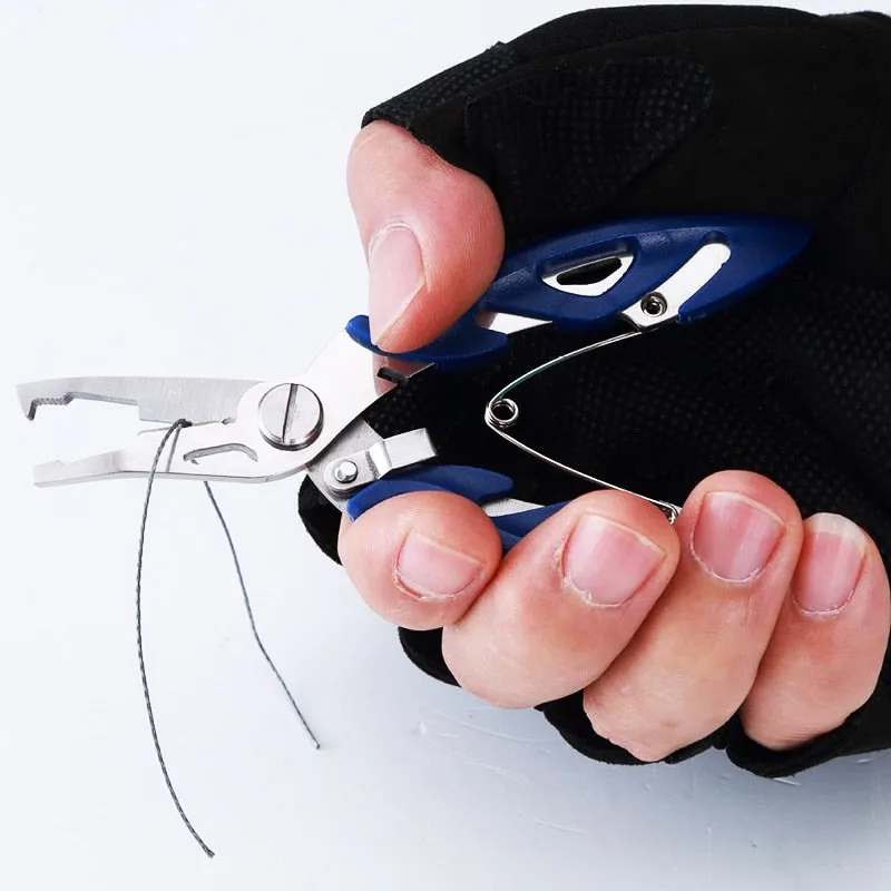 Multifunction Fishing Plier Scissor Braid Line Lure Cutter Hook Remover Fishing Accessories Tackle Tool