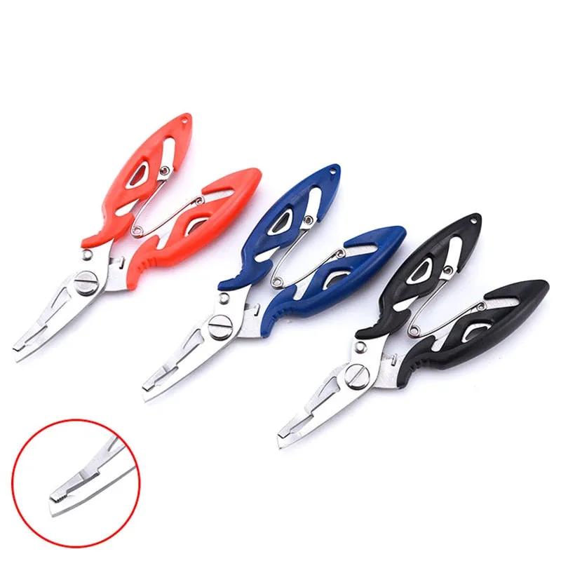 Multifunction Fishing Plier Scissor Braid Line Lure Cutter Hook Remover Fishing Accessories Tackle Tool
