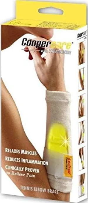 NEW Coopercare Lastrap Tennis Elbow Brace with Thermovibe - Size XS