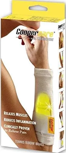 NEW Coopercare Lastrap Tennis Elbow Brace with Thermovibe - Size XS