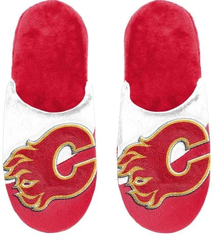 NHL Big Logo Youth Slippers