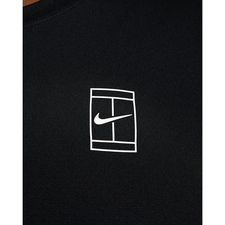 NikeCourt Dri-FIT Advantage Men's Black Tennis Top