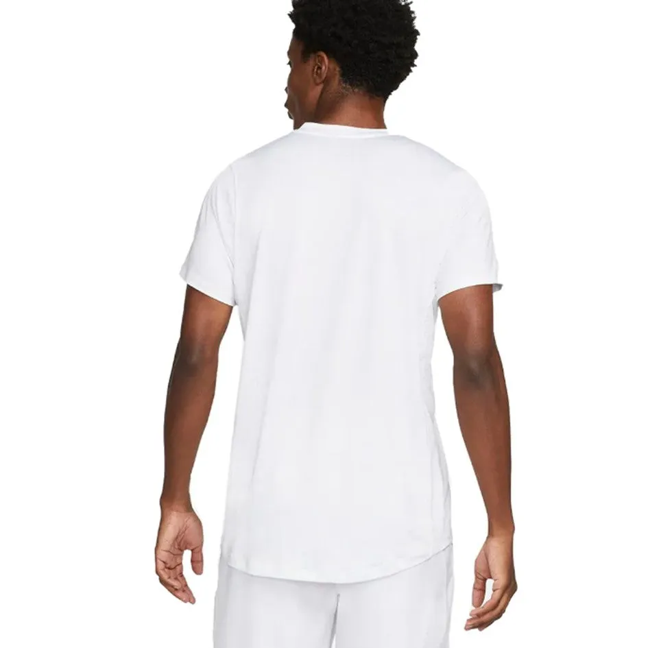 NikeCourt Dri-FIT Advantage Men's Tennis White Polo