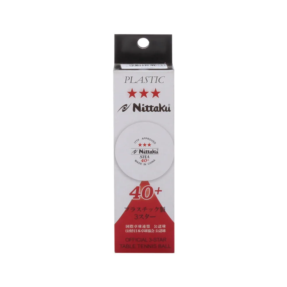 Nittaku Table Tennis 3 Star Ball (Piece)