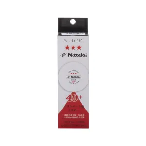 Nittaku Table Tennis 3 Star Ball (Piece)