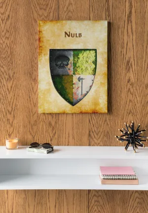 Nulb Orig Heraldry of Greyhawk Anna Meyer Cartography Canvas Art Print