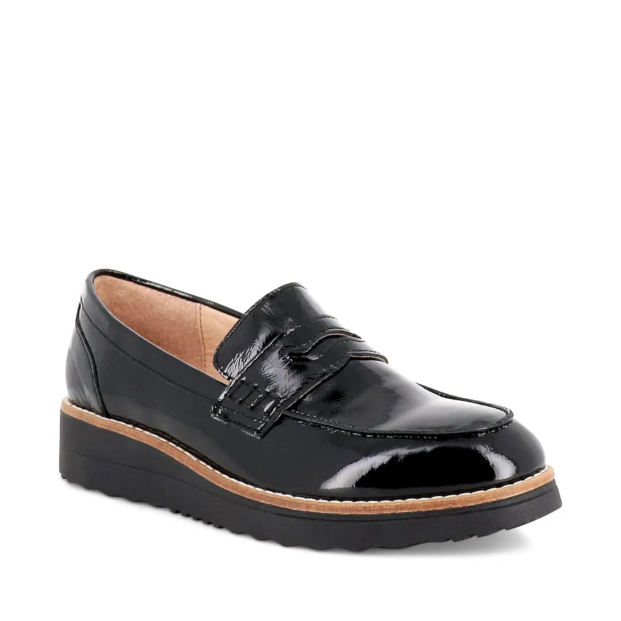 OLEY - BLACK BLACK PATENT LEATHER