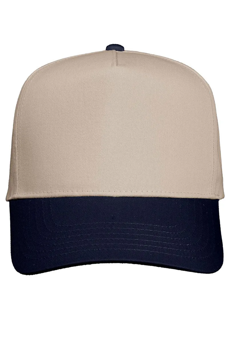 Out Of Office Embroidered Five Panel Twill Cap