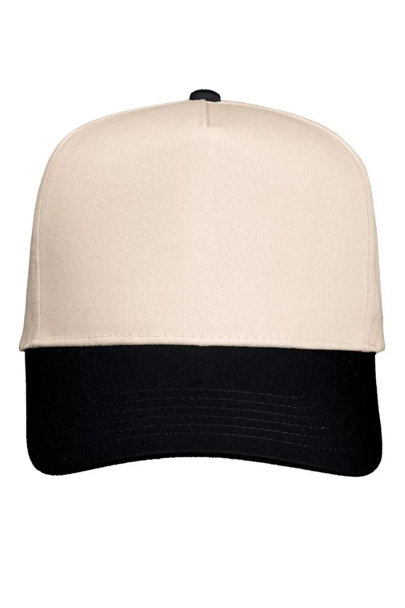 Out Of Office Embroidered Five Panel Twill Cap