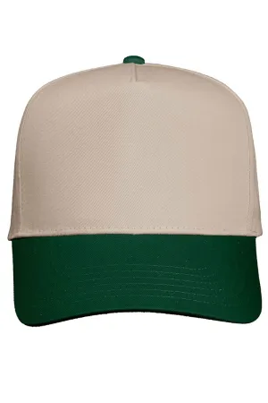 Out Of Office Embroidered Five Panel Twill Cap
