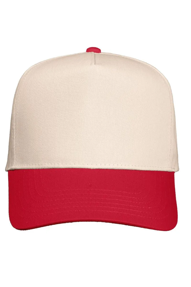 Out Of Office Embroidered Five Panel Twill Cap