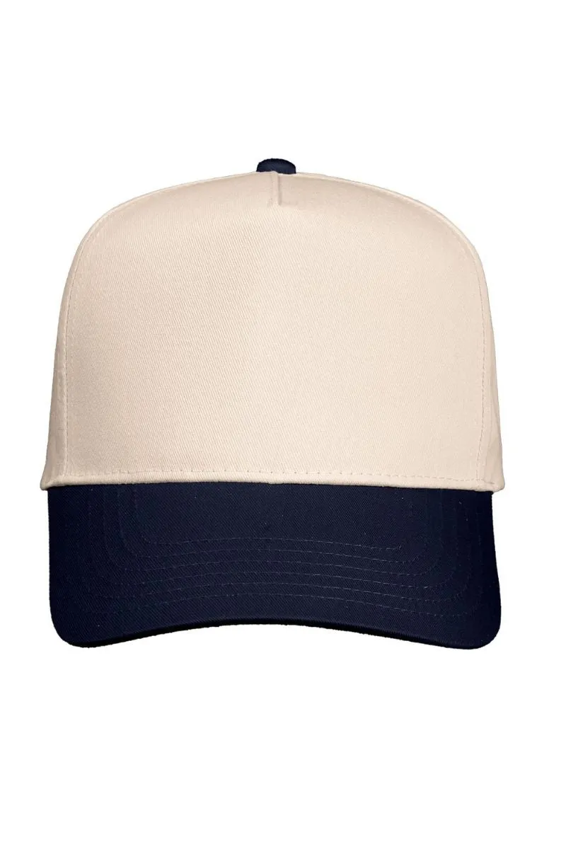Out Of Office Embroidered Five Panel Twill Cap