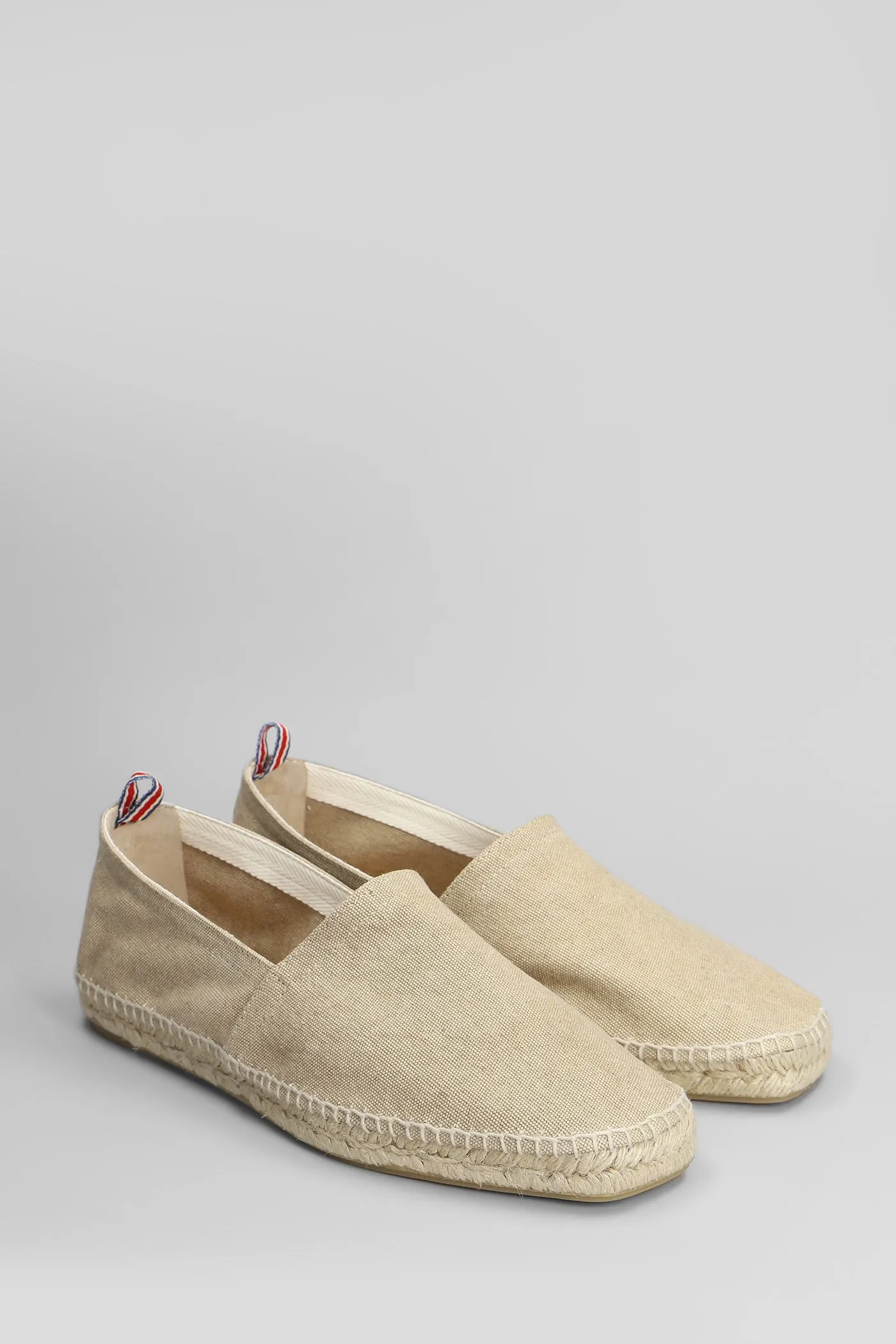 Pablo-002 Espadrilles in beige canvas