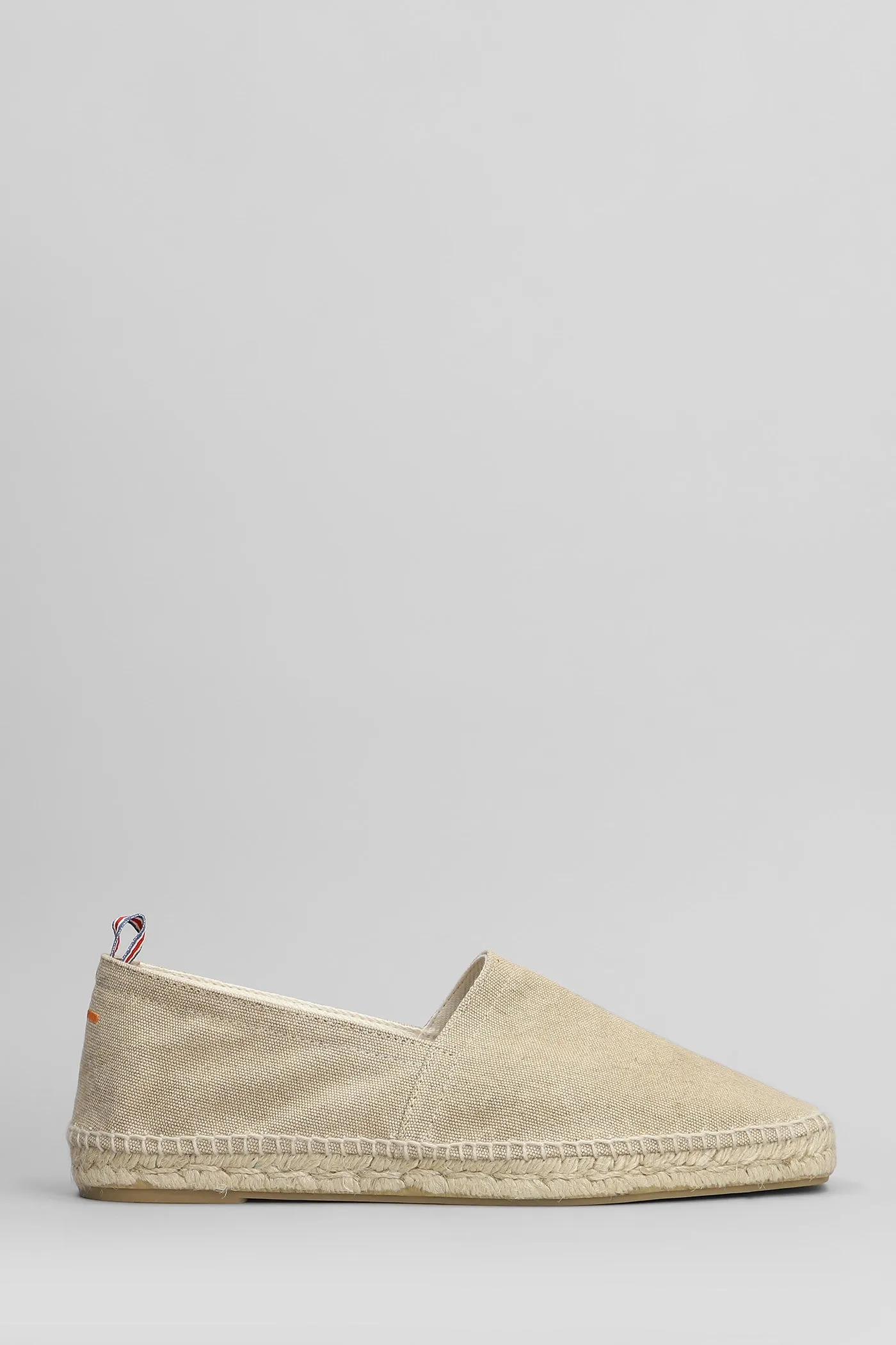 Pablo-002 Espadrilles in beige canvas