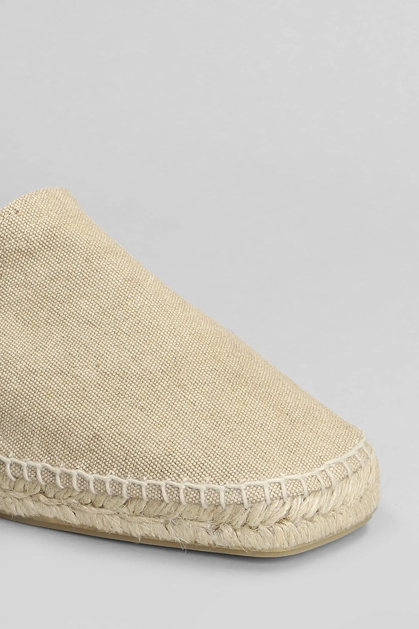 Pablo-002 Espadrilles in beige canvas