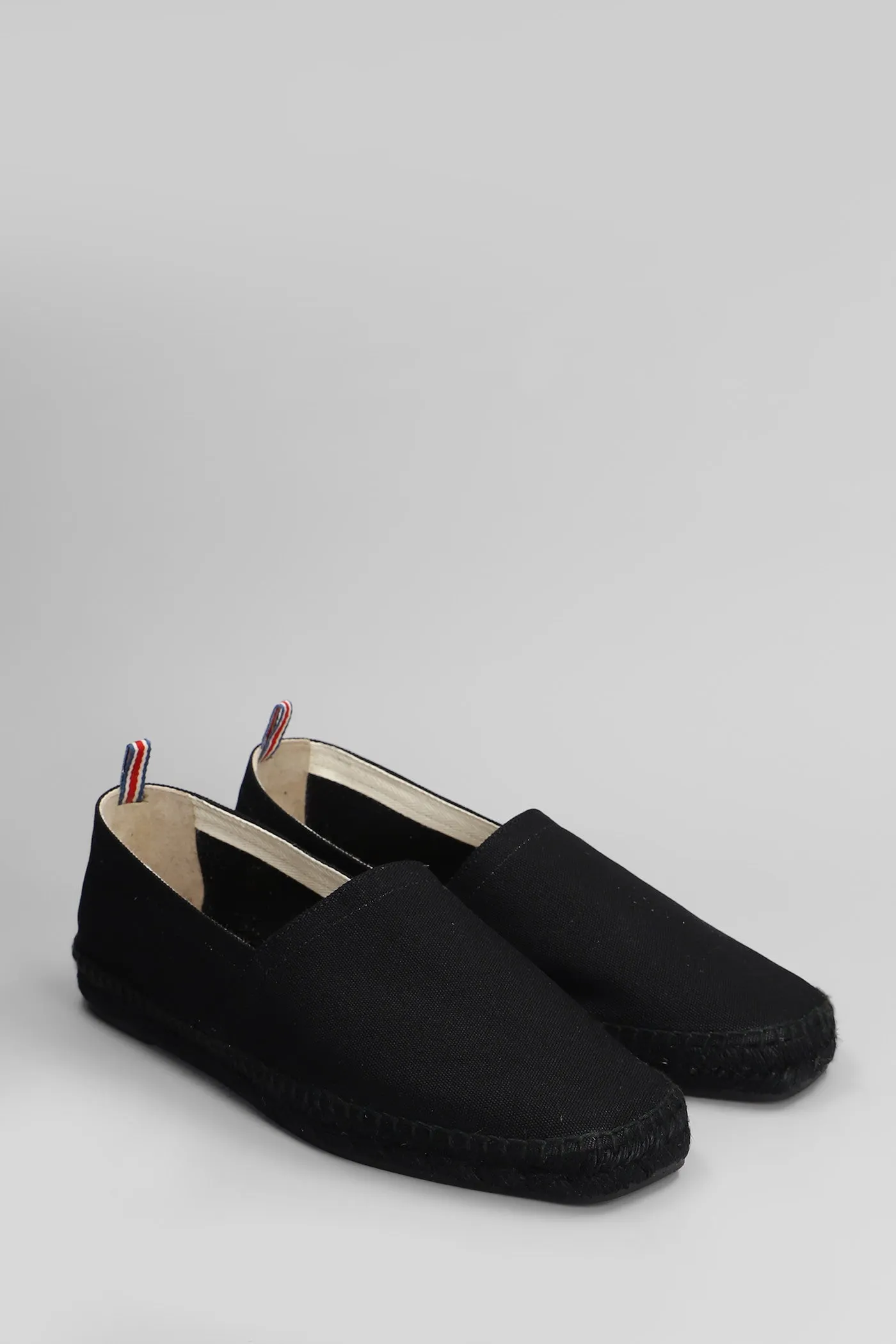 Pablo C-001 Espadrilles in black canvas
