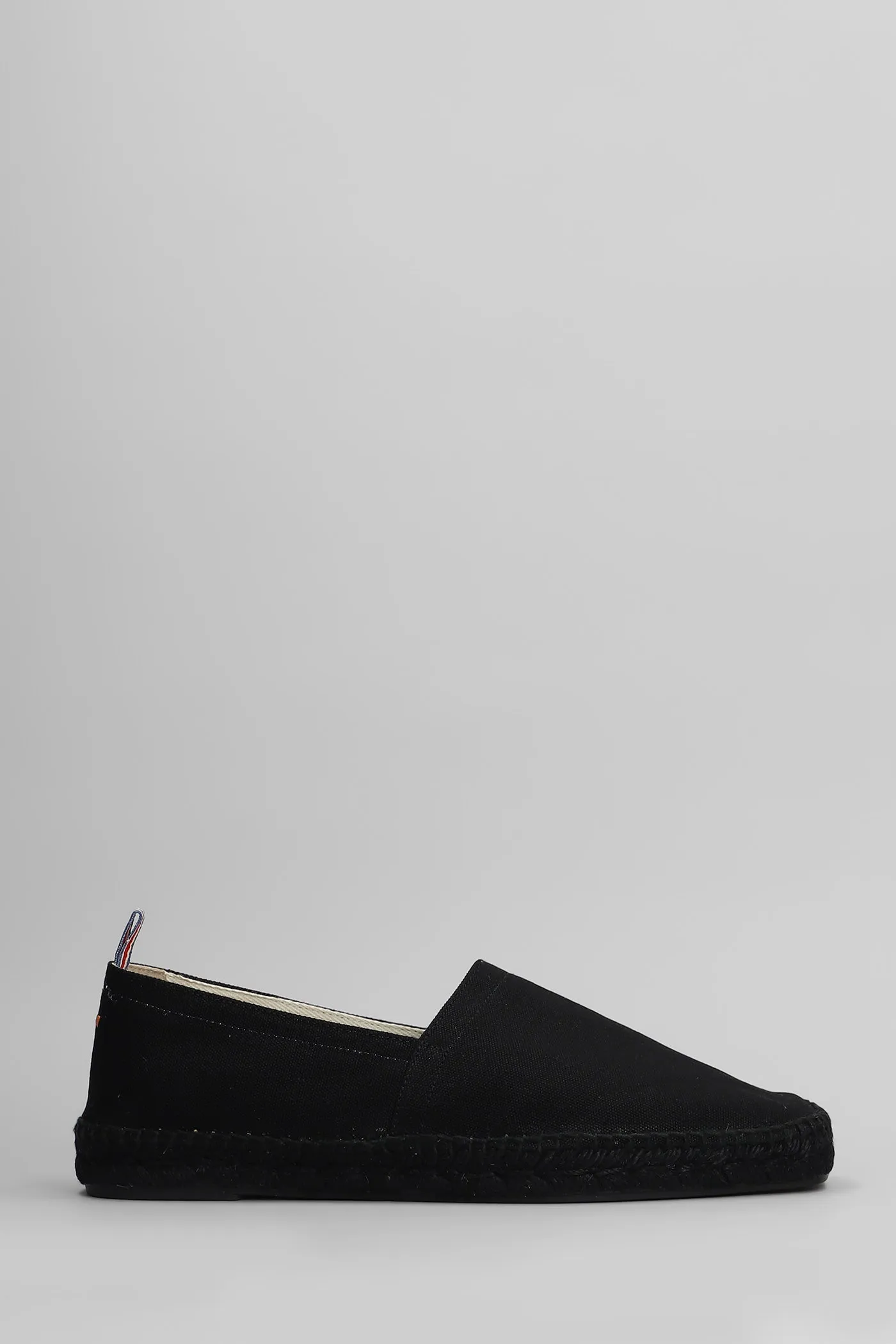 Pablo C-001 Espadrilles in black canvas