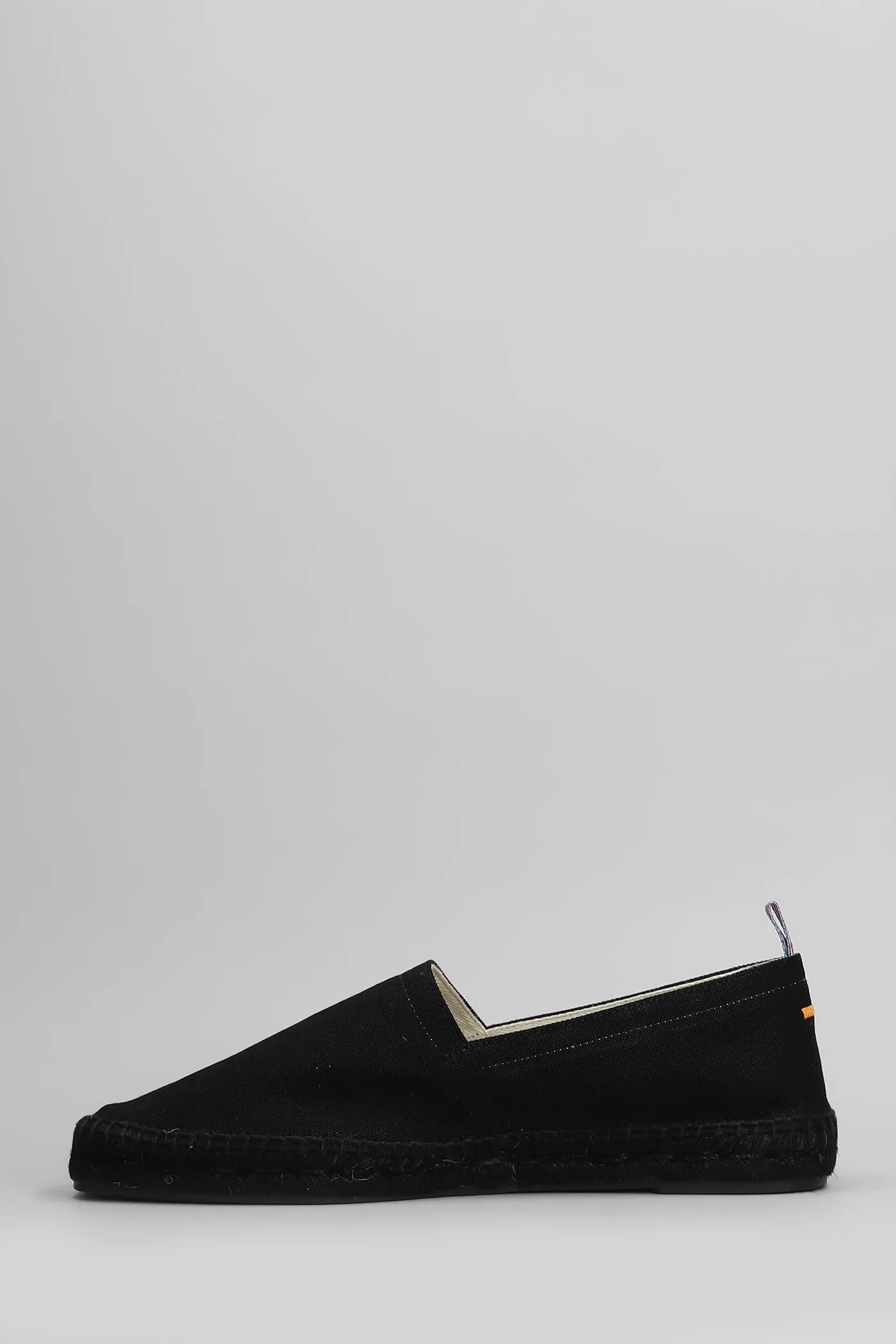 Pablo C-001 Espadrilles in black canvas