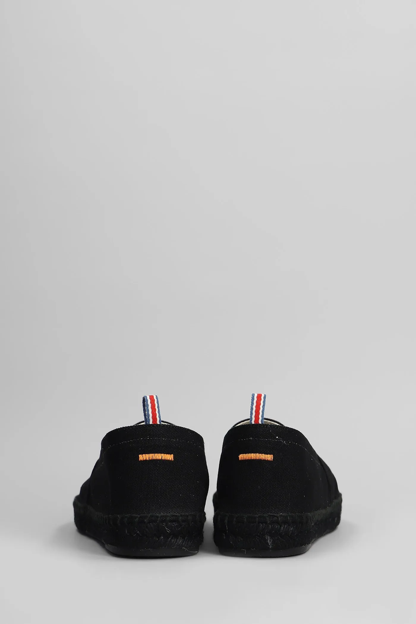 Pablo C-001 Espadrilles in black canvas