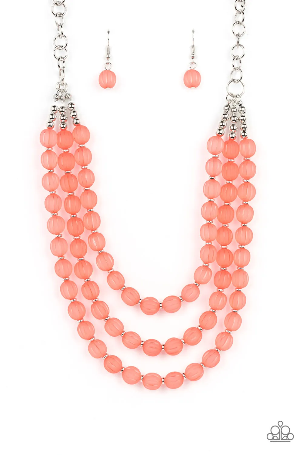 Paparazzi Summer Surprise Necklace Orange
