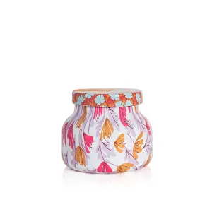 Pineapple Flower Pattern Petite Candle