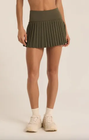 Playing Doubles Skirt-Grape Leaf
