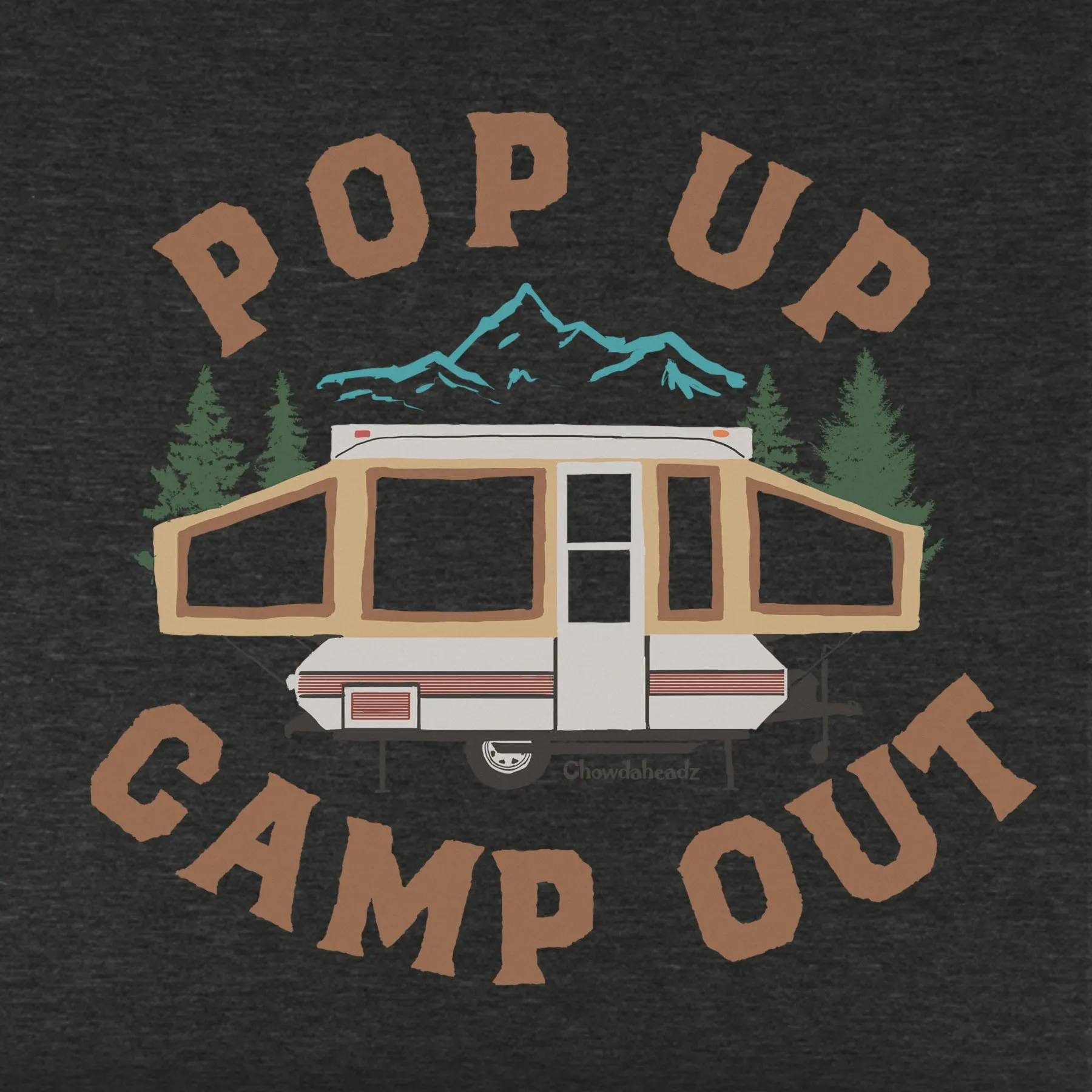 Pop Up Camp Out Youth Hoodie