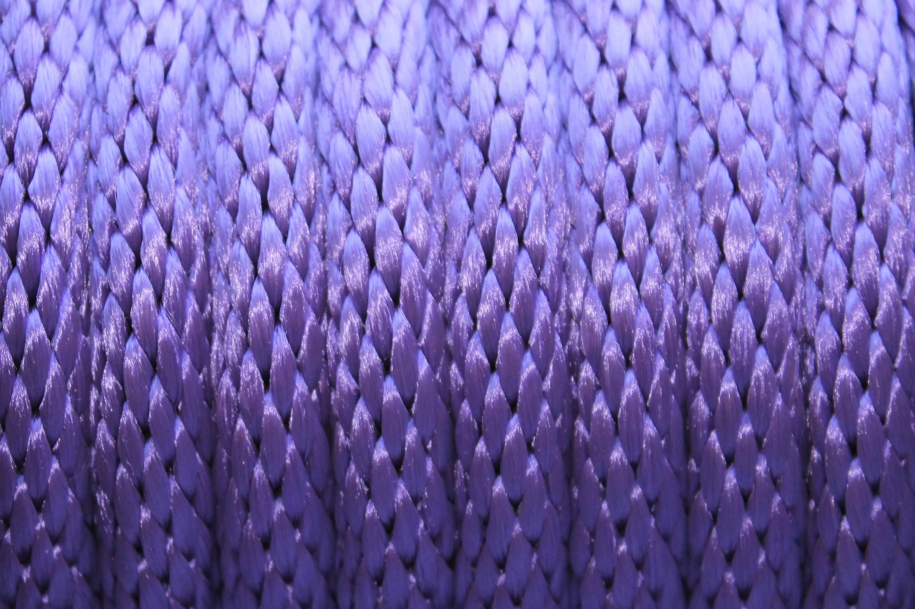 Purple Solid Braided Multifilament Polypropylene Rope