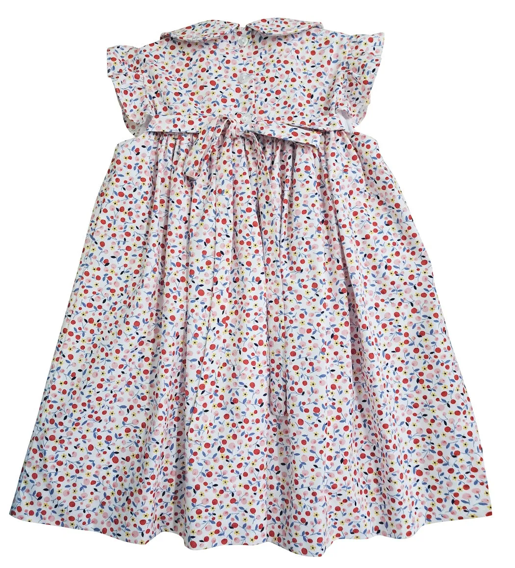 "Cherries Collection" Applique Float Girl's Dress