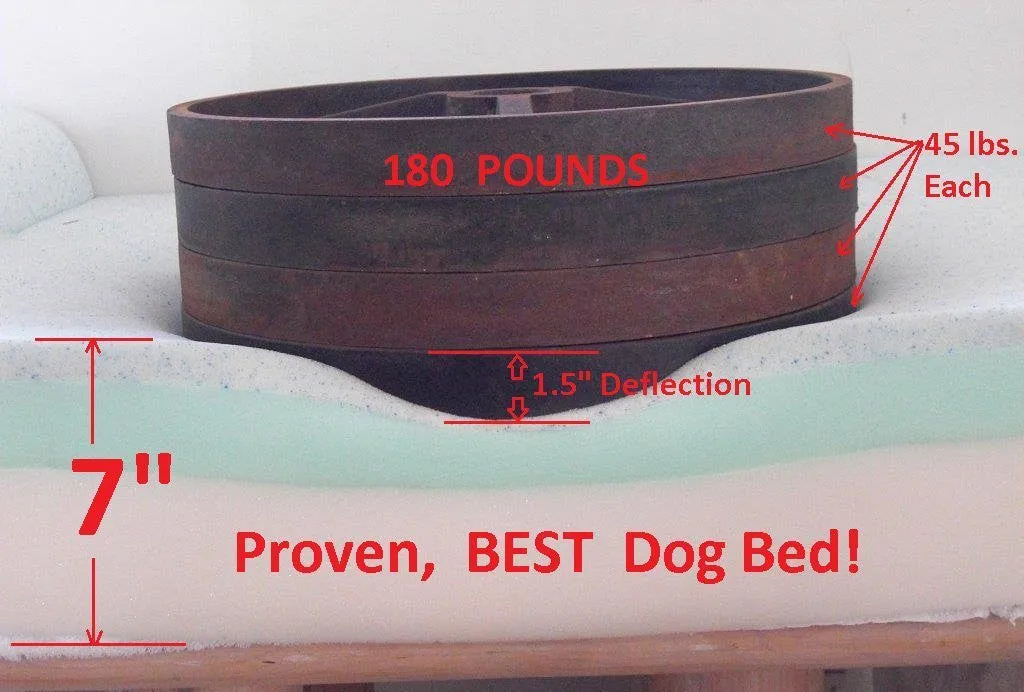 "Lucky Dog"  Memory / Gel Foam Ped Bed