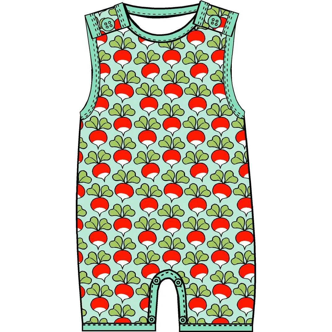 Radish - Honeydew Summer Dungarees / Playsuit