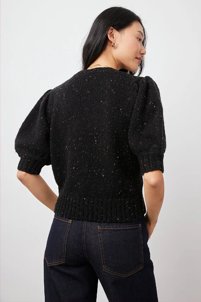 Rails -Isla Cardigan Sweater - Black Confetti
