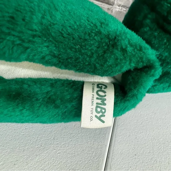 Rare‎ Vintage 1984 Gumby Slippers Size 7-8 EUC