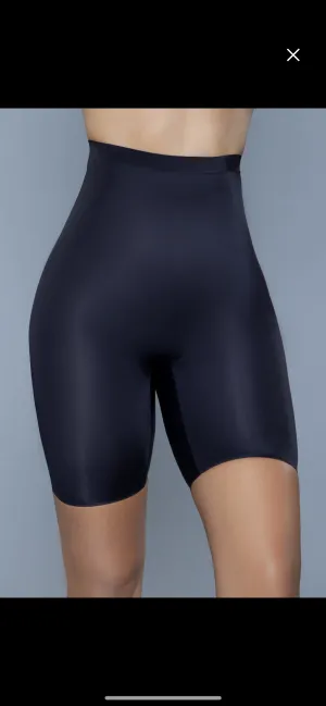 Rich Miss Shape Wear Black Shorts