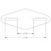 RS Slim Surface Mount w/ Standard 1/4-20 Threaded Adapter