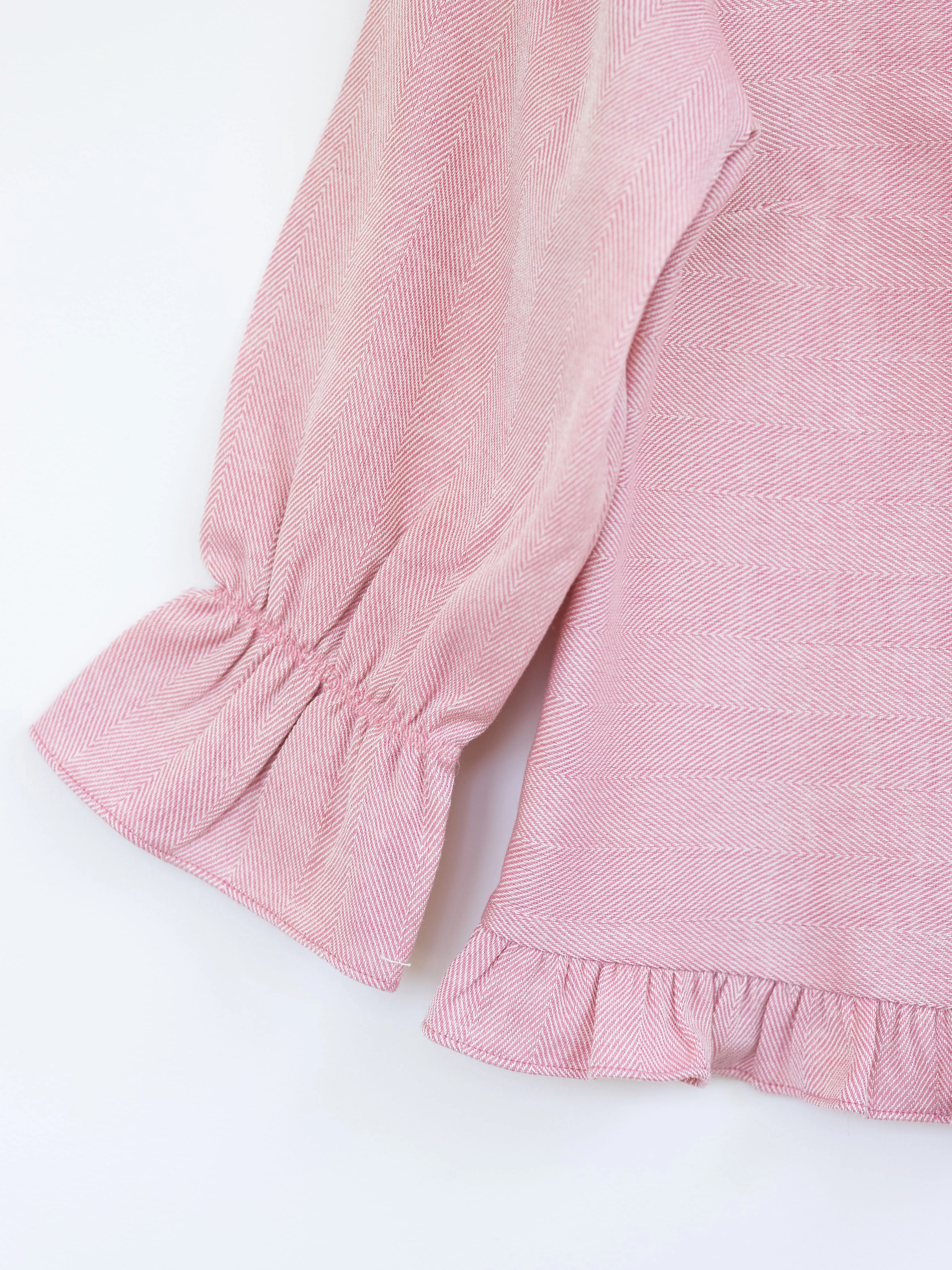 Ruffled Audrey in Wool