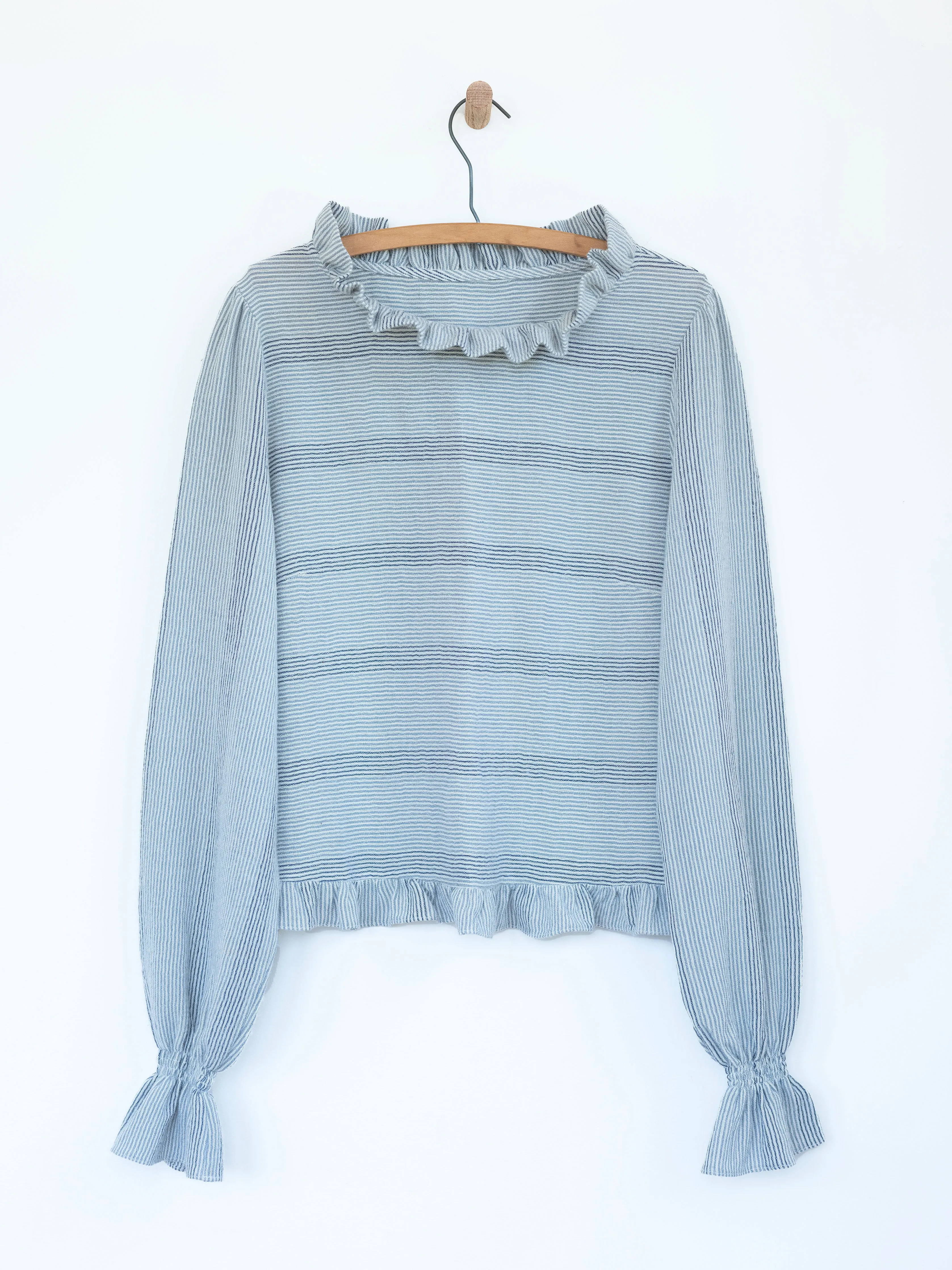 Ruffled Audrey in Wool