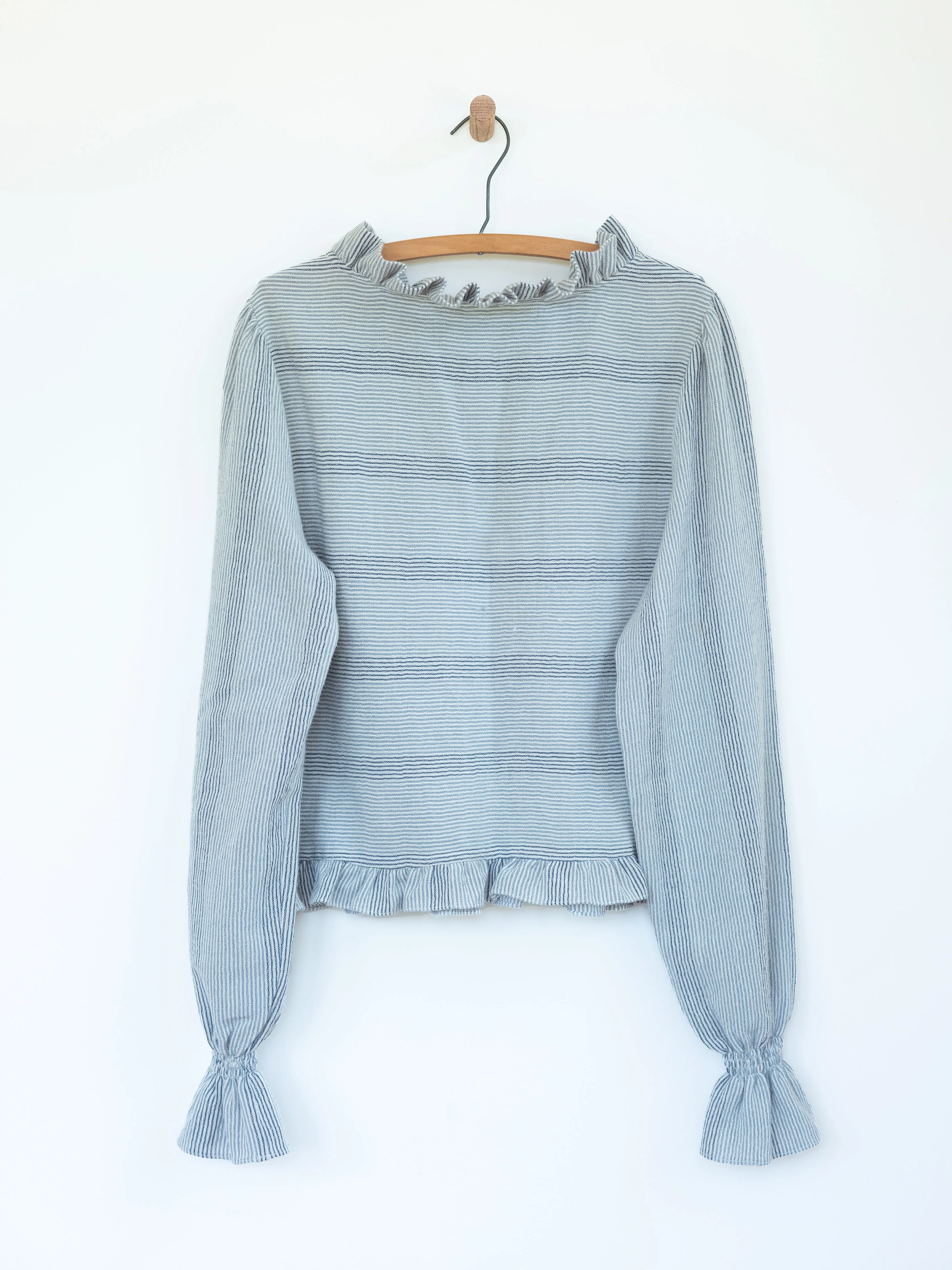 Ruffled Audrey in Wool
