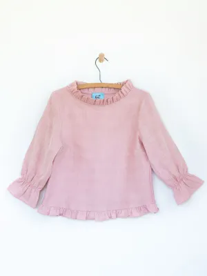 Ruffled Audrey in Wool